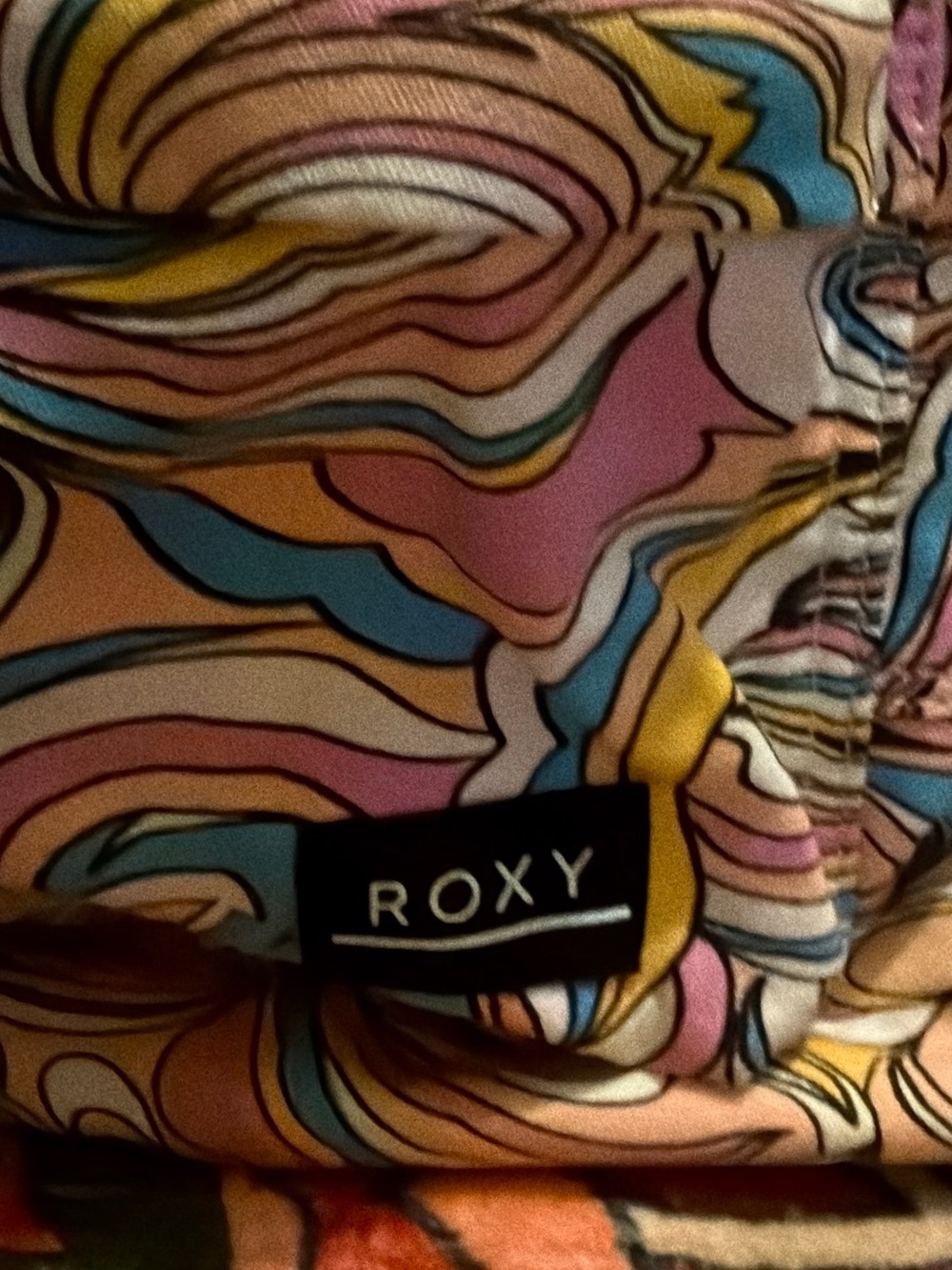 🌈 Roxy Psychedelic Swirl Mini Backpack - Picture 8 of 8
